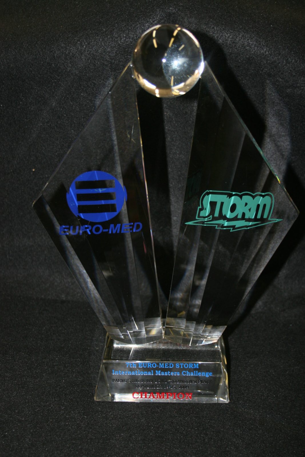 Crystal Award Repair Broken Glass Trophie Bruening Glass Works